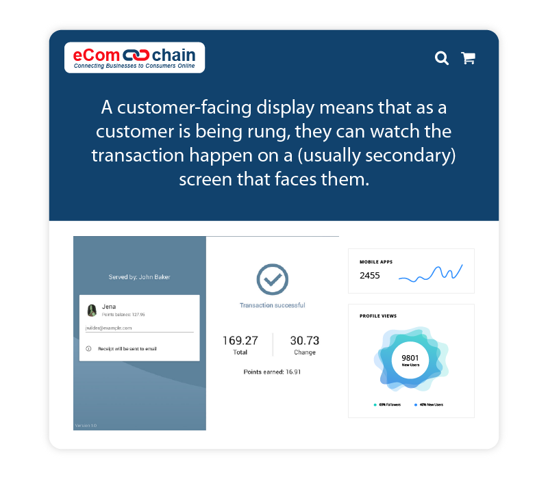 Customer-facing display