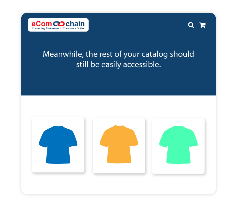 Quick keys for product lookup